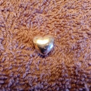 Silver Heart Pandora Bead